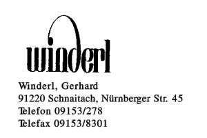Winderl, Gerhard