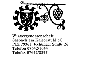 Winzergenossenschaft Sasbach am Kaiserstuhl eG