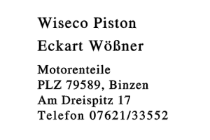 Wiseco Piston