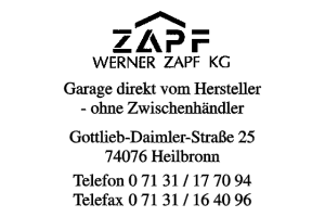 Zapf, Werner KG