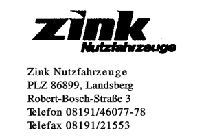 Zink Nutzfahrzeuge