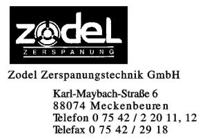 Zodel Zerspanungstechnik GmbH