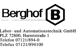 Berhof Labor- und Automationstechnik GmbH