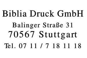 Biblia Druck GmbH