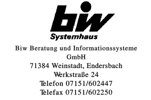 Biw GmbH