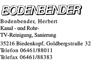 Bodenbender, Herbert