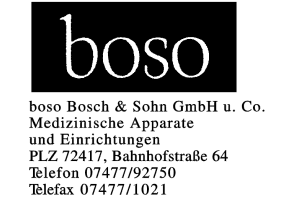 boso Bosch & Sohn GmbH und Co.