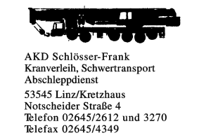 AKD Schlösser-Frank