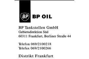 BP Tankstellen GmbH