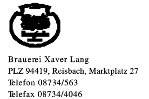 Brauerei Xaver Lang