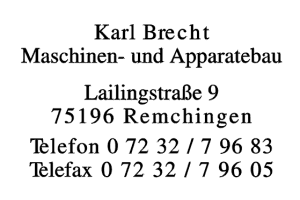 Brecht, Karl