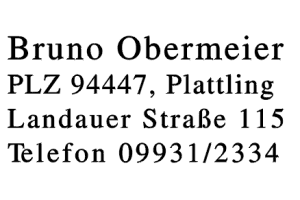 Bruno Obermeier