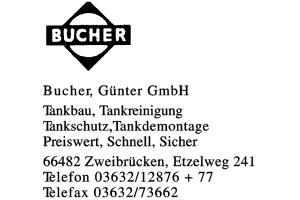 Bucher, Günter GmbH