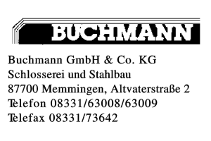 Buchmann GmbH & Co. KG