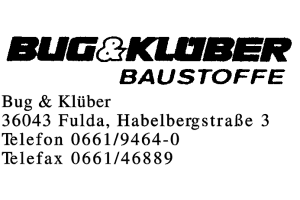 Bug & Klüber
