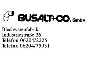 BUSALT + CO. GmbH