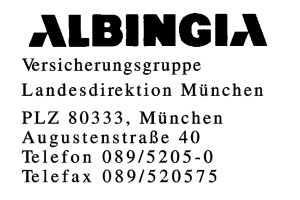 Albingia Versicherungsgruppe