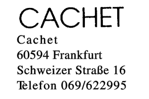 Cachet