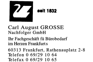 Carl August GROSSE Nachfolger GmbH