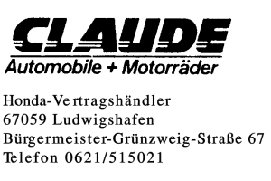 CLAUDE Automobile + Motorräder