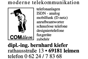 comäleon Moderne Telekommunikation
