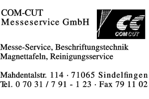 Com-Cut Messeservice GmbH