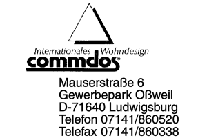 commdos Internationales Wohndesign
