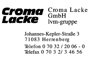 Croma Lacke GmbH Croma Lacke GmbH