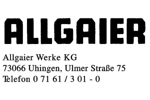 Allgaier Werke KG