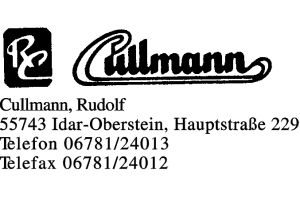 Cullmann, Rudolf Cullmann, Rudolf