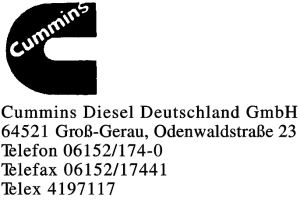 Cummins Diesel Deutschland GmbH