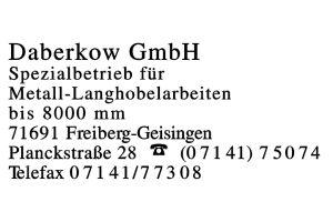Daberkow GmbH Daberkow GmbH