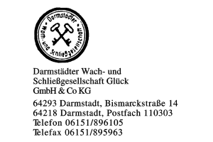 Darmstädter Wach- und  Schließgesellschaft Glück GmbH & Co KG