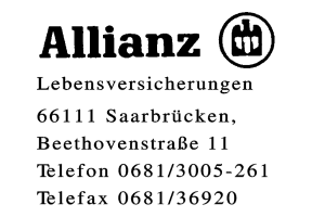 Allianz Lebensversicherungen