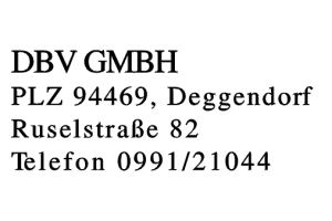 DBV GMBH