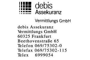 debis Assekuranz Vermittlungs GmbH