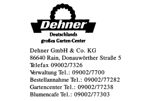 Dehner GmbH & Co. KG