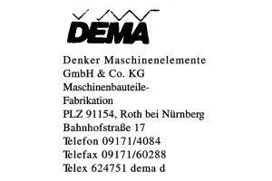 Denker Maschinenelemente GmbH & Co. KG