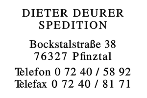 Deurer, Dieter