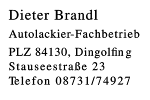 Dieter Brandl