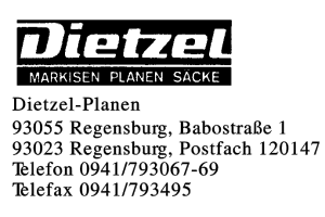 Dietzel-Planen