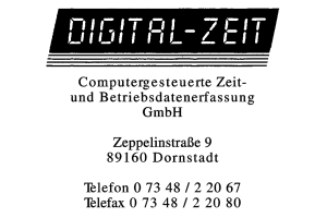 Digital-Zeit