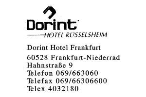 Dorint Hotel Frankfurt