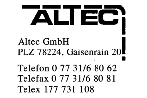 Altec GmbH
