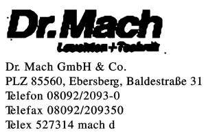 Dr. Mach GmbH & Co.