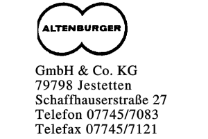 Altenburger GmbH & Co. KG