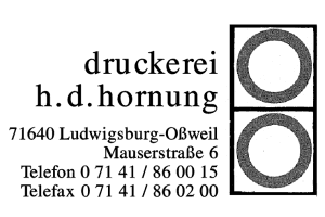 Druckerei H. D. Hornung