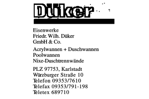 Düker Eisenwerke Friedr. Wilh. Düker GmbH & Co.
