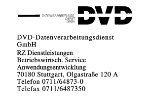 DVD-Datenverarbeitungsdienst GmbH