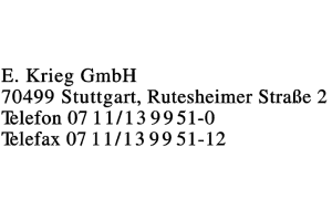 E. Krieg GmbH